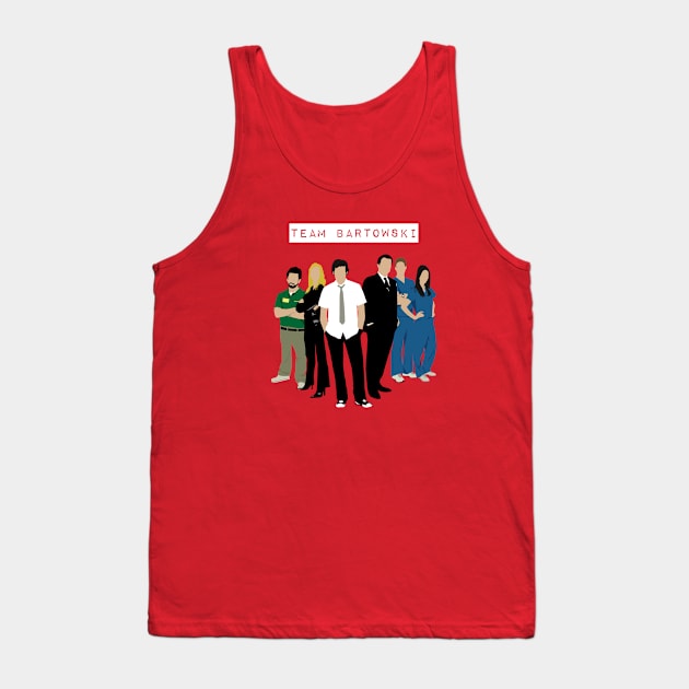 Team Bartowski v2 Tank Top by insidethetardis